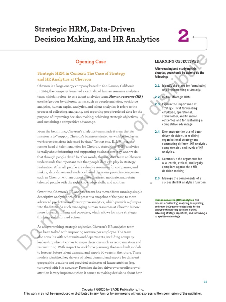 Post, or Distribute: Strategic HRM, Data-Driven Decision Making, and HR ...