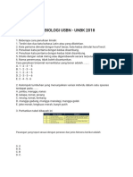 Kumpulan Soal Biologi PDF
