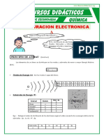 Configuracion Electronica para Primero de Secundaria