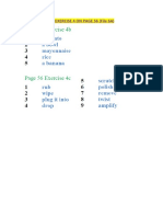 KEY TO READING EXERCISE 4 ON PAGE 56 (File 6A)