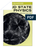 Solid State Physics by J. S. Blakemore