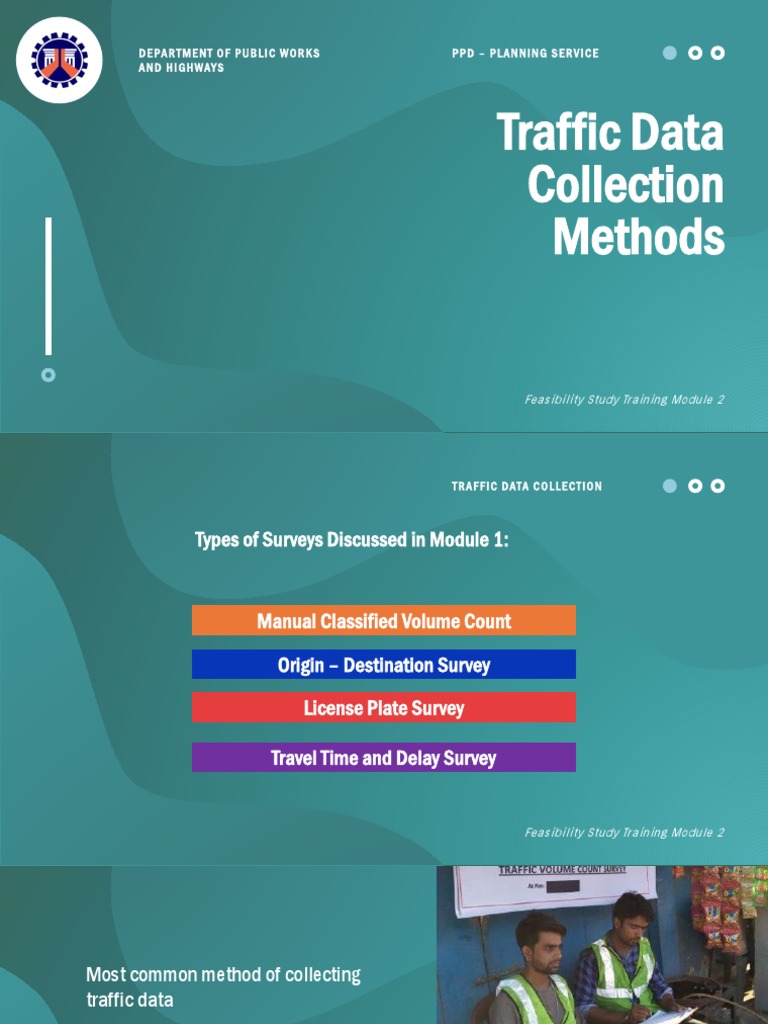 Traffic Data Collection Methods Guide | PDF | Truck | Traffic