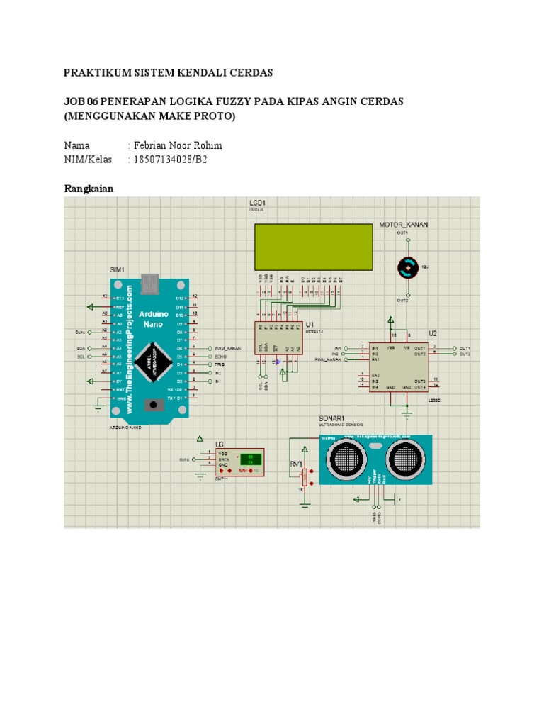 Fuzzy Logic Control for Smart Fan | PDF | Array Data Structure ...