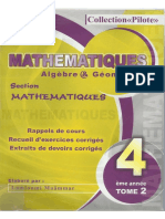 Collection Pilote Bac MATH (Tome2)