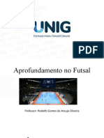 Divisão Das Categorias e Do Tempo de Jogo No Futsal