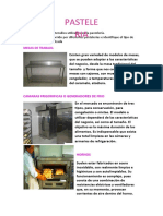 maquinaria y utensilios utilizados en la pastelería