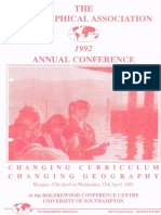 GA Conference Programme 1992