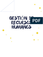 Portada de Gestión Recursos Humanos Blanco PDF