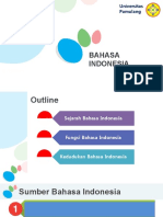 Bahasa Indonesia - Pertemuan 1