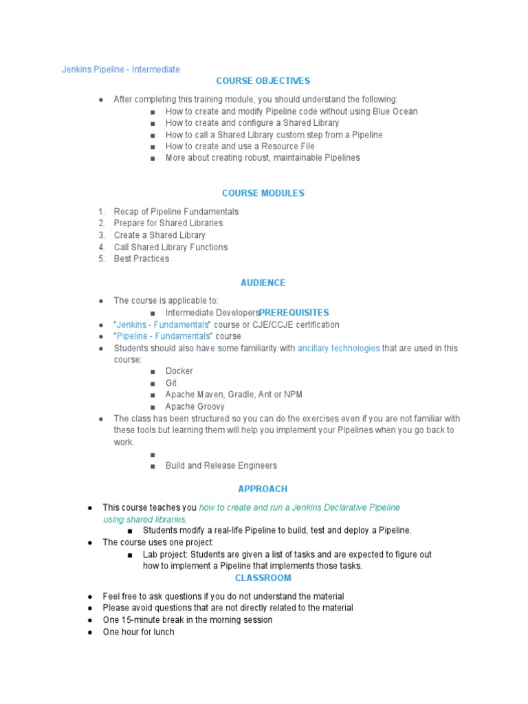 Jenkins Pipeline - Intermediate | PDF | Virtual Machine | Virtualization