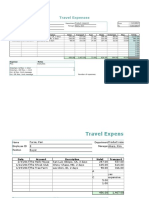 Travel Expenses: Name Department From Employee ID Manager To Position