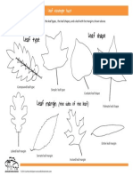 Leaf Type Printable