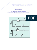 Characterization of RL and RC Circuits Using Bode Diagrams