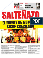 Salteñazo: el Frente de Izquierda sigue creciendo en Salta