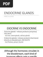 Endocrine Glands: Grade 10 Science