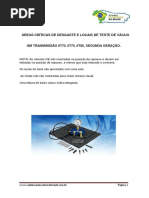 Áreas críticas de desgaste e locais de teste de vácuo   GM TRANSMISSÃO 6T70