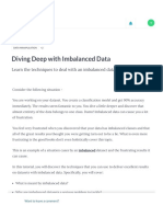 Diving Deep with Imbalanced Data (article) - DataCamp