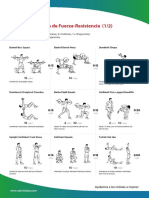 Rutina Fuerza Resistencia PDF