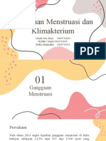 Menstruasi dan Klimakterium