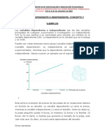 Variables de un proyecto: dependiente, independiente e interviniente