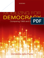 Donatella Della Porta, 2014, Mobilizing For Democracy PDF