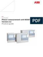 Phasor Measurement Unit RES670: Product Guide
