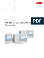 670/650 Series and SAM600-IO IEC: Accessories