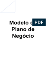 Modelo de Plano de Negócio