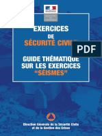 Guide Exercice Séisme
