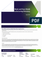 Facemasks Face Shields Manufacturers Directory PDF