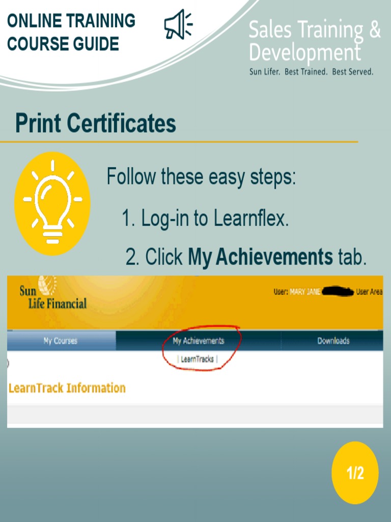 Print Your Learnflex Certificates | PDF | Career & Growth
