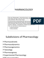 PHARMACOLOGY