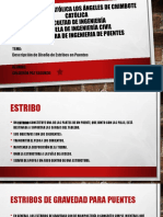 Trabajo Encargado de Estribos en Puentes PDF