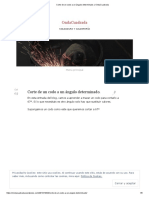 Corte de Un Codo A Un Ángulo Determinado. - OndaCuadrada