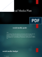 Social Media Plan