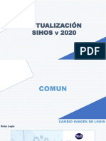 Actualiza Asistencial SIHOS 2020