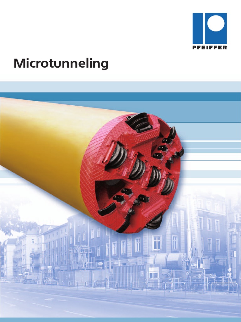 Microtunneling en PDF | PDF | Sanitary Sewer | Pipe (Fluid Conveyance)