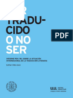 Ser Traducido o No Ser PDF