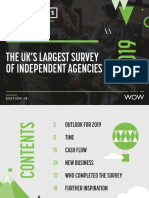 The Uk'S Largest Survey of Independent Agencies: Edition #8