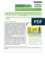 Ficha de Autoaprendizaje Semana 1 Ciencia y Tecnologia Ciclo Vi PDF