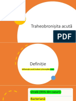 Curs 1 - Traheobronsita Acuta + Bronsiectazii