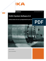 KUKA System Software 8.3 Instrucciones de uso y programación para el usuario final