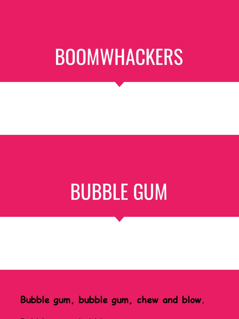 Boomwhackers PDF