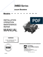 1814 - KMBD-200-2700 Installation Operation Maintenance Repair Manual - Mechanical Vacuum Boosters