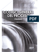 Código General del Proceso: Análisis del régimen probatorio