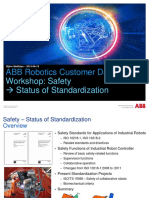 ABB Robotics Customer Days 2013: Workshop: Safety Status of Standardization