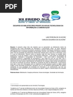 Desafios do bibliotecário frente às novas tecnologias da informação e comunicação