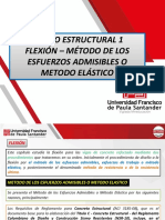 PRESENTACION DISEÑO 1 - FLEXION - MET ESFUERZOS ADM