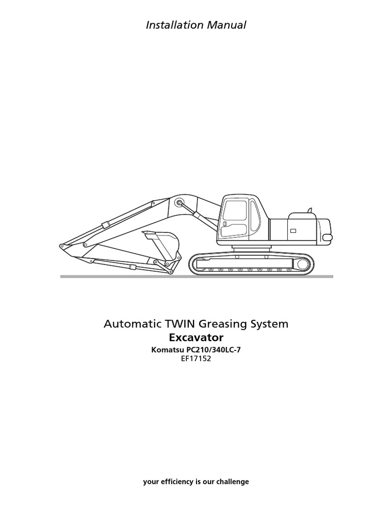 Installation Manual Automatic TWIN Greasing System PDF Electrical