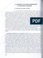 De La Geneza Statelor Romanesti La Natiunea Romana Serban Papacostea 1 PDF